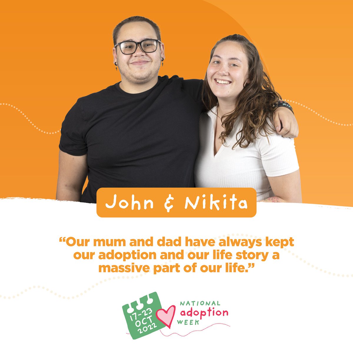 Adoptive parents should always recognise their children's life stories. 

These moments should be respected as significant parts of their children's lives, and should be kept alive. 

John and Nikita's parents are doing a great job!

#NationalAdoptionWeek #YouCanAdopt