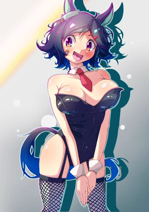 【再掲】バニーチケゾー!!#ウマ娘 #ウイニングチケット 