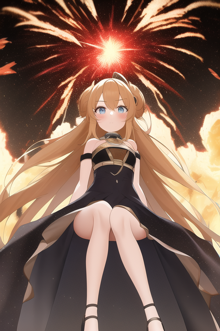 AIくん....「爆発して地球を破壊する女の子」描いて!!

思ったよりかっこいい絵になったな...
#NovelAI 