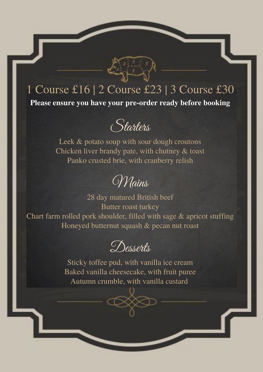 This Sunday at The Ridge Golf Club is their Sunday Roast🍗🥔 They have some amazing food on offer, just take a look at the menu below🤤 Who doesn't love a traditional roast dinner with all the trimmings?