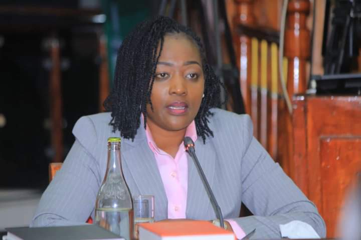 IsaackMutai9's tweet photo. Congratulations my mentor @HonTuya~  @essyokenyuri

After vetting session, Essy Okenyuri was seen congratulating Hon. Roselinda Soipan Tuya, CBS, M.P - incoming CS for Environment &amp; Forestry .Hon Okenyuri is set to replace Tuya in Senate of Kenya.all the best waziri .@WomenRuto https://t.co/JN0qmO8JaX