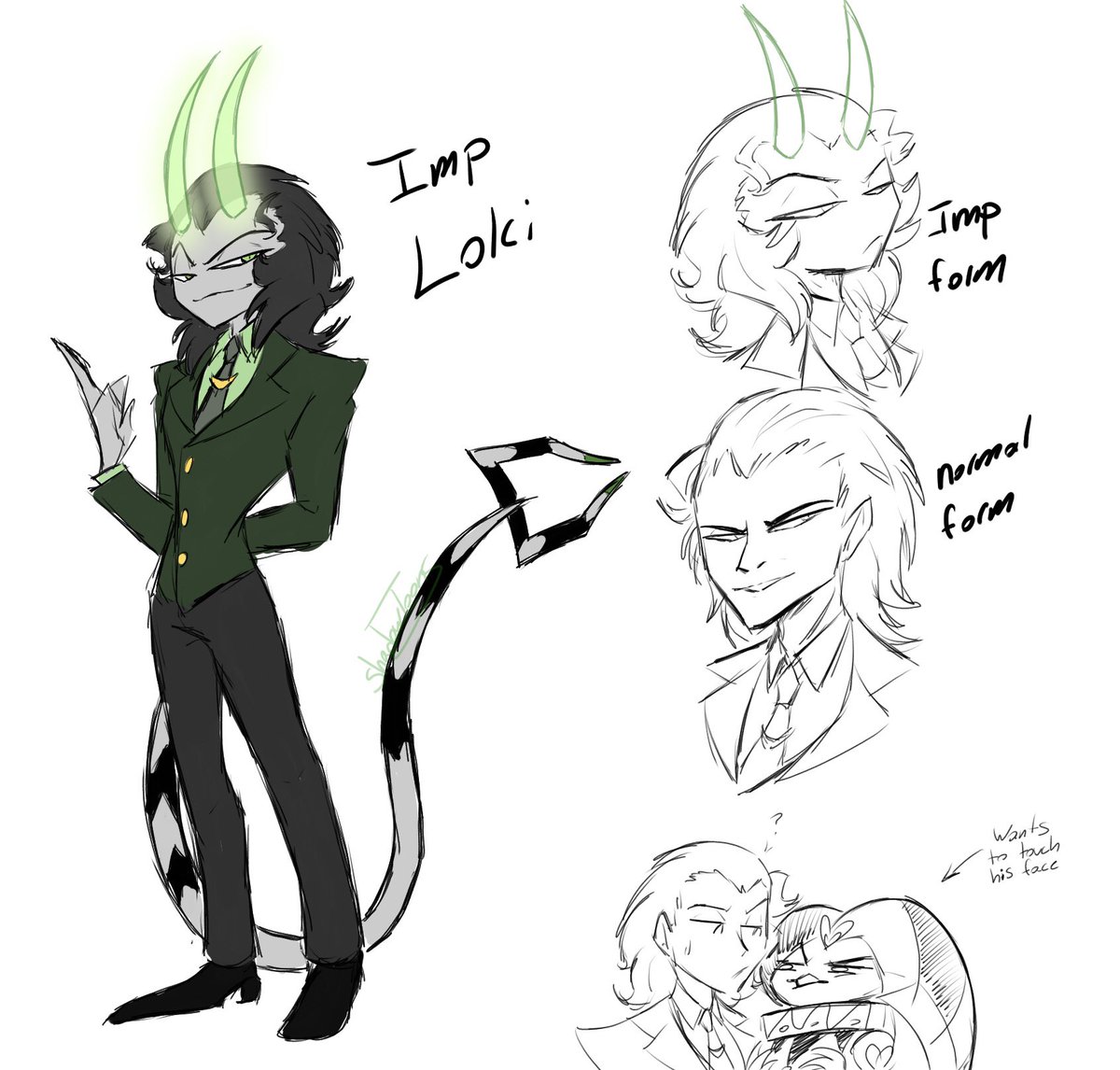 Arinfrankanon's tweet photo. #Loki #imploki #helluvaboss #au #fizzarolli 

He is finished owo https://t.co/Ey4WUlUFDd