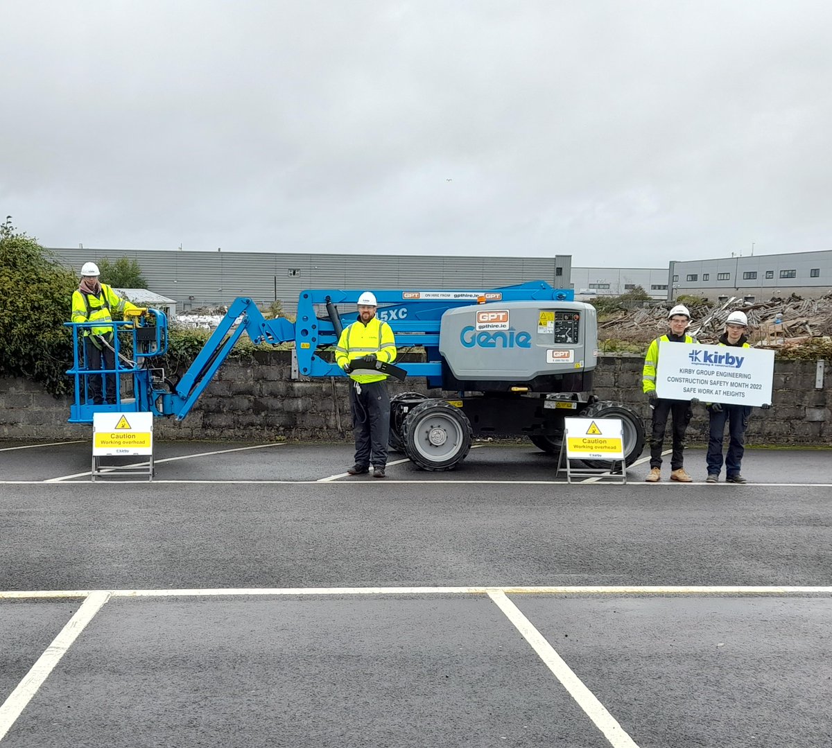 KirbyGroupEng's tweet photo. Our site teams took part in various demonstrations today as part of #CIFSafetyWeek to highlight the importance of "Working Safely at Height".
@CIF_Ireland #CIFSafety22 #healthandsafety #safety #KirbyCoreValues #WorkingSafelyAtHeight https://t.co/VhYPquMgWk