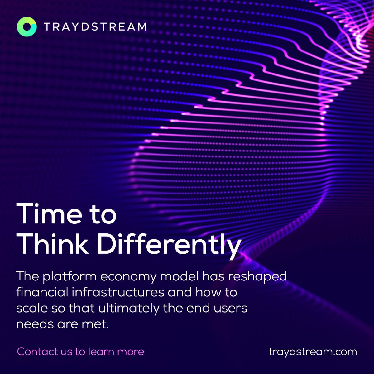 traydstream's tweet photo. Time to Think Differently
We have experienced a shift in how financial products are distributed, and how clients needs are met.
Visit us: https://t.co/xZNlKlYbzn
#traydstream #fintech #traydefinance #tradefinance
#breakingbarriers #changingtrade #worksmarter
#techsolutions https://t.co/YfpA5fB4sg