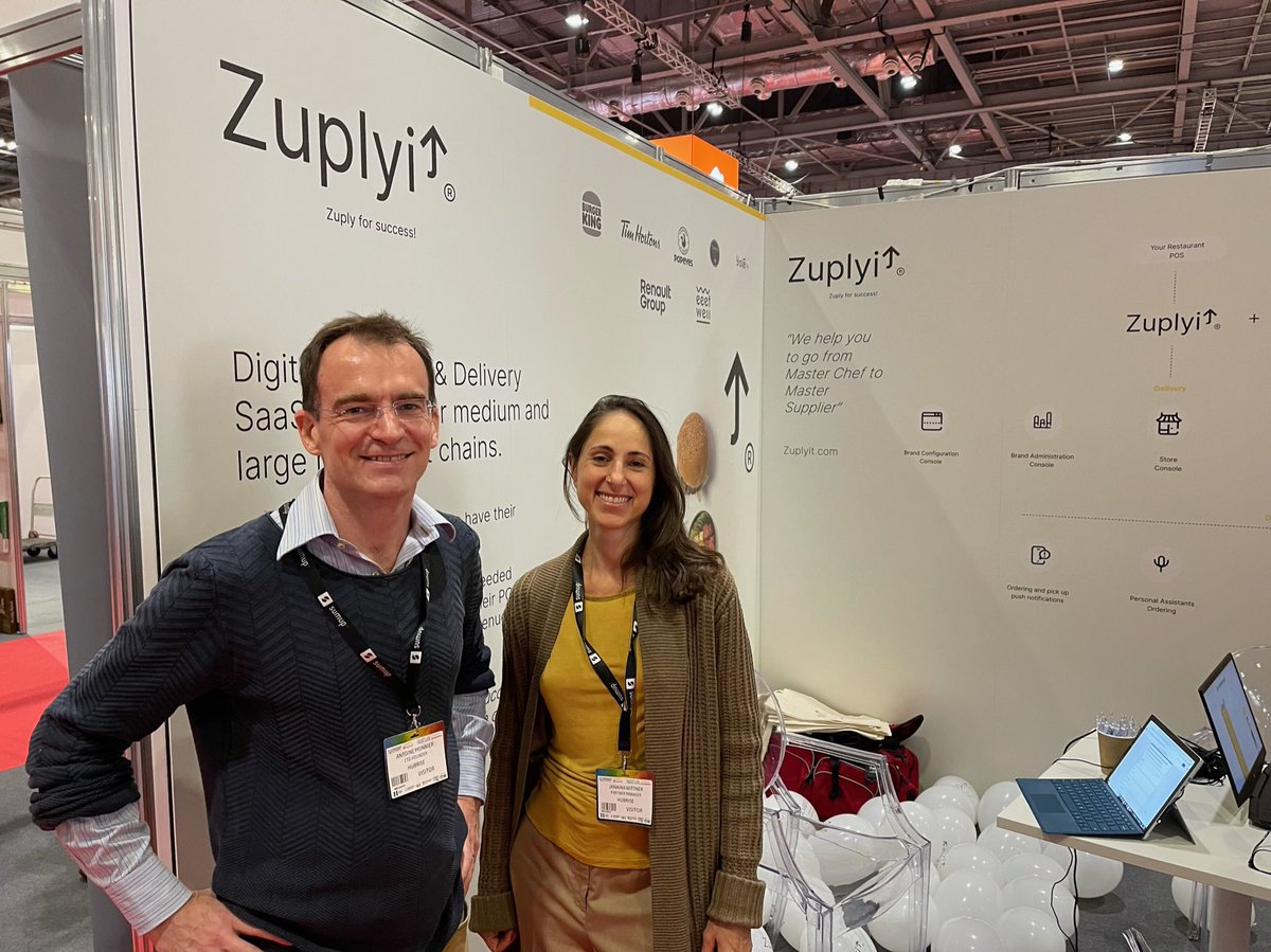Meeting the guys from <a href="/HubriseHQ/">HubRise</a> !!
@TakeawayExpo #Zuplyit #FES22 #RTIE22