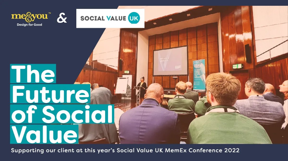 meandyoucreates's tweet photo. Learn &amp; Support: Today, we're at our client @socialvalueuk's MemEx Conference 2022 in Manchester to learn more about Social Value and showing a preview of the new website we created which will launch soon.

#socialvalue #event2022 #conference2022 #eventsManchester #EventUK https://t.co/DtkBERYps7