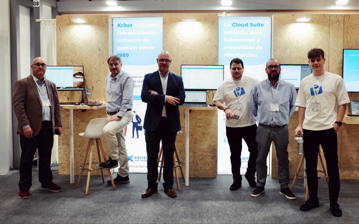 🔔 ADVANCED MANUFACTURING MADRID
📅 19-20 de octubre📌Ifema Madrid
 
Arrancamos con la 14 edición del #eventoPionero en #innovaciónIndustrial presentando la Kriter Cloud Suite: La solución completa con ERP, CRM y ecommerce B2B/B2C integrados.

👉 visítennos en el stand 6D08