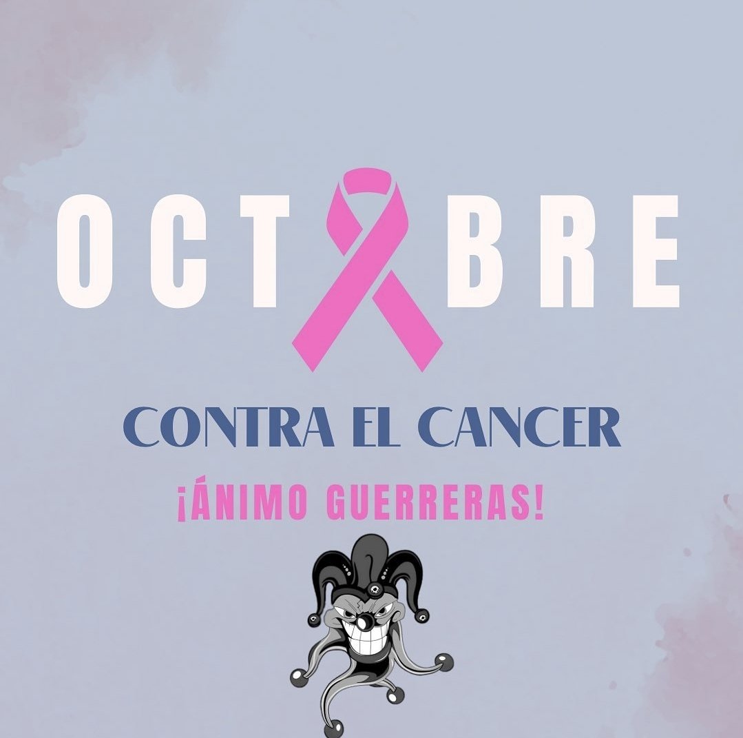 💪🏽 | En esta lucha entramos tod@s.

Hoy, 19 de octubre queremos homenajear a todas las valientes que luchan día tras día contra el cáncer.

¡Ánimo guerreras!

#19deoctubre #murgalostrinkosos
#laorotava #yosoy9f