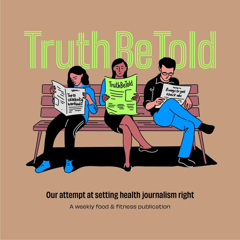 Health journalism is broken. All we get are listicles optimized for clicks, not learning. 

That’s why we started Truth Be Told. Written by top triathletes, nutritionists, bio-hackers. Edited by a WSJ/WAPO/Hindu journalist. 

🧵of our top articles. Re-tweet &amp; help the crusade.