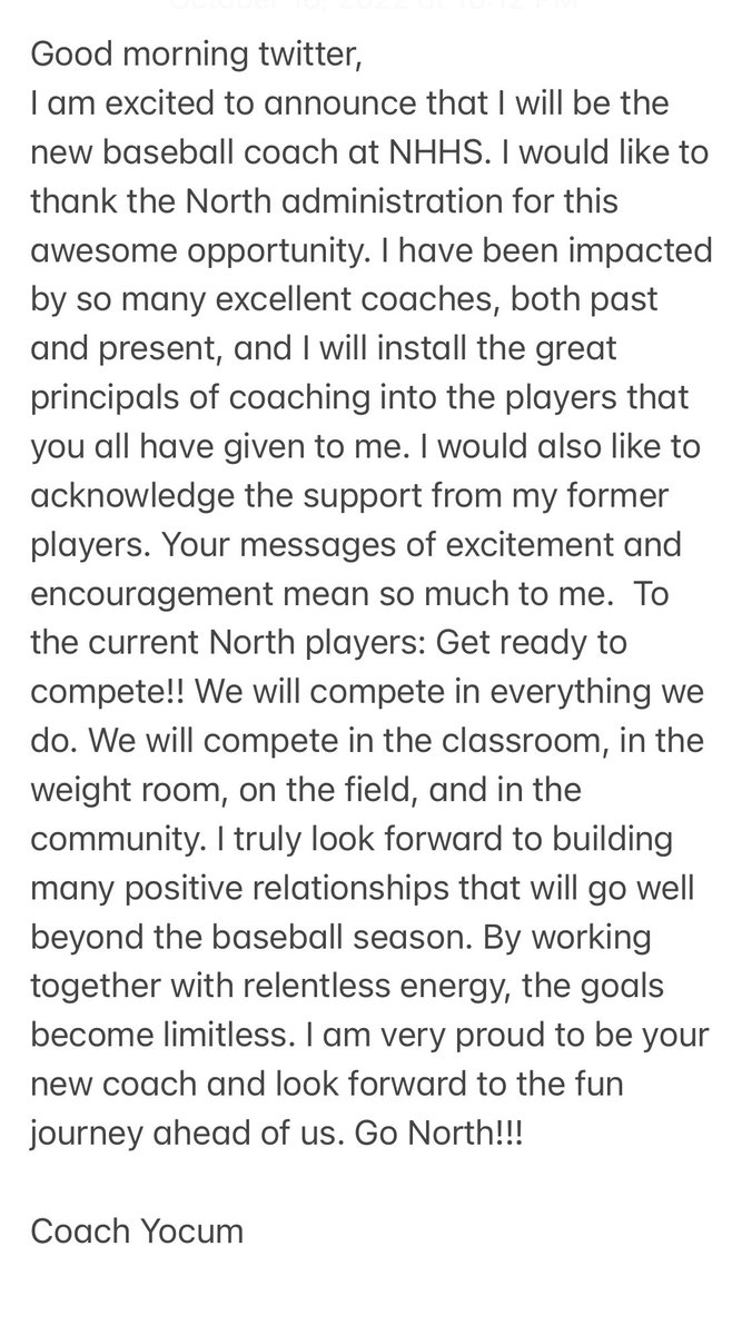 North Hunterdon Lions Baseball tweet media