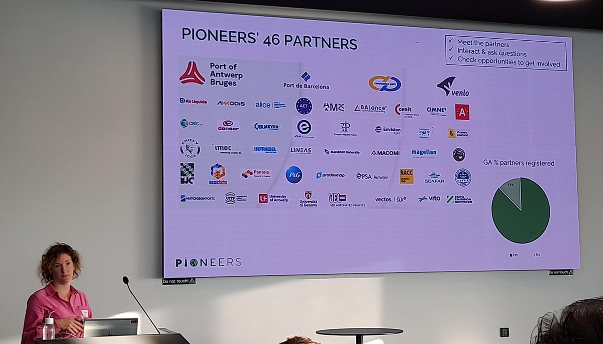 prodevelop's tweet photo. We are pleased to participate to the 1st @PIONEERS_EU  General Assembly at @PortofAntBruges. A very good opportunity to meet face-to-face with the 46 #partners and sum-up one year of #project! https://t.co/gPBMFGsIaa
