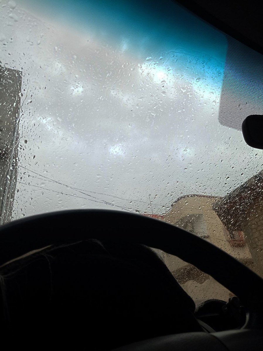 أمطار والجو جميل 🥰🥰