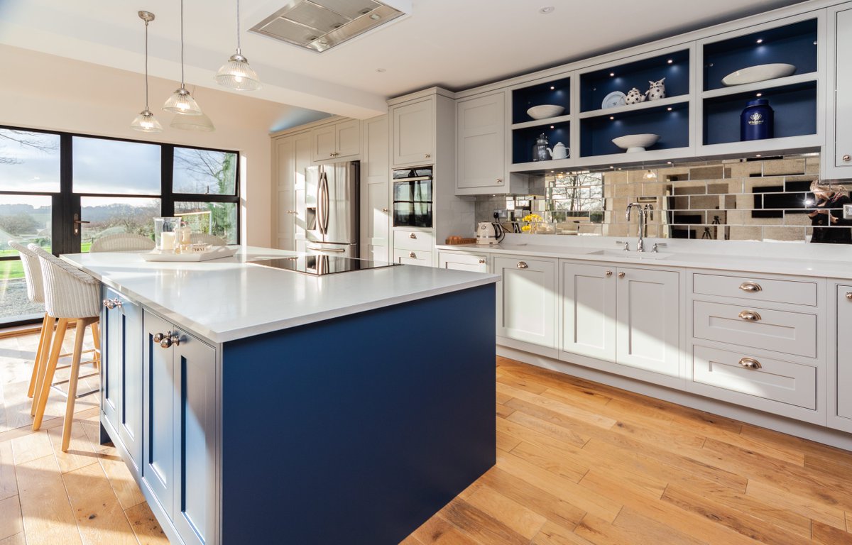 Kensingtonscott's tweet photo. From country to classic, green to grey, we take your every requirement into account when designing the heart of your home. Take a look at just some of our past kitchens. https://t.co/T5RgmsqID5