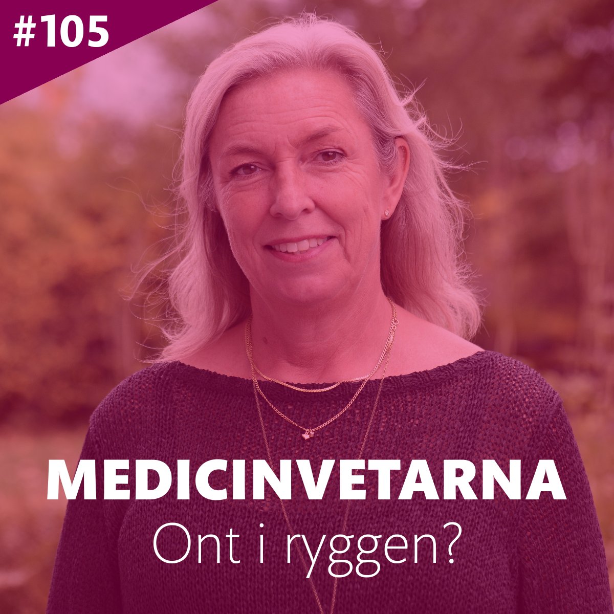 Ont i ryggen? Du är inte ensam, och det finns ett och annat som faktiskt kan tänkas hjälpa. I senaste Medicinvetarna pratar vi med docent, professor och naprapat Eva Skillgate om ryggont. Finns där du hämtar dina poddar eller på ki.se/medicinvetarna #karolinskainst