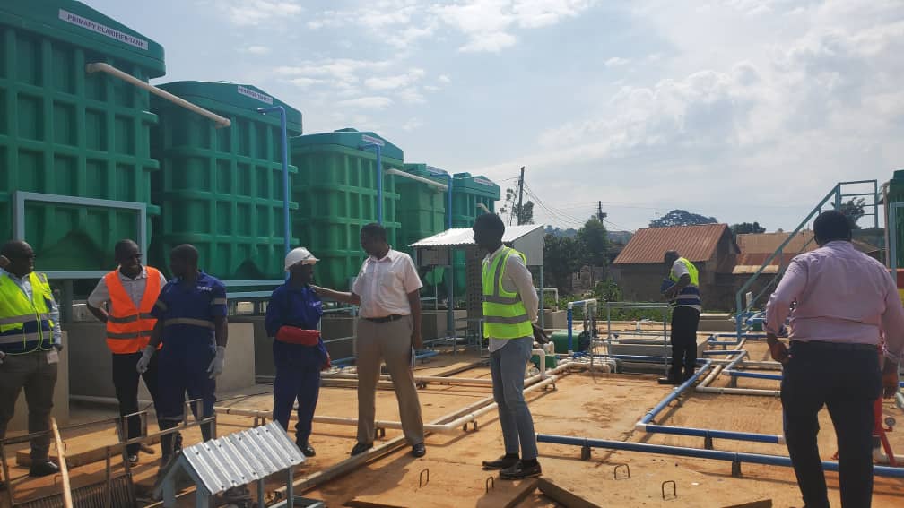 nwscug's tweet photo. The Government of Uganda @GovUganda through @MinofHealthUG and NWSC have completed a 150,000litres  capacity Wastewater Treatment plant at Kiruddu hospital.

The facility will help improve sanitation and health at hospital and the surrounding areas. #Nwsc@50 @NWSCMD https://t.co/h21tZfqqz4