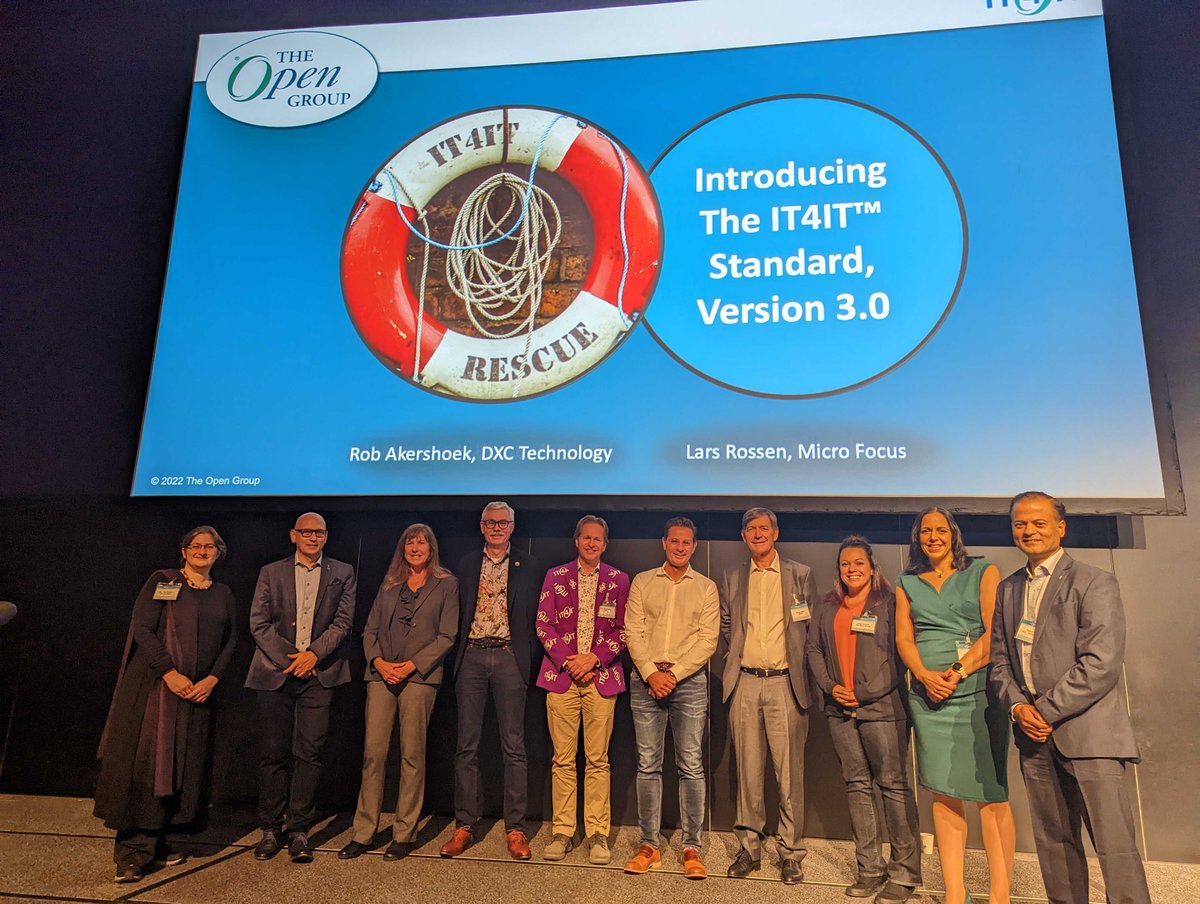 The #IT4IT Standard, Version 3.0, launched today <a href="/TheOpenGroup/">The Open Group</a> event in Edinburgh #ogEDI