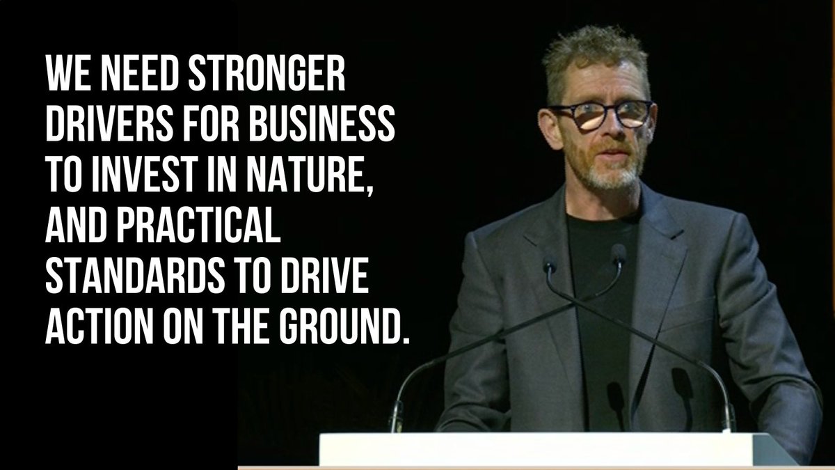 Government leadership is essential to unlock private investment in nature European #BusinessNatureSummit