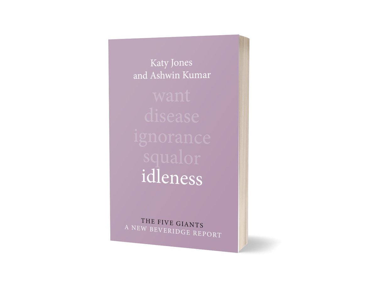 “An excellent read. It cuts through the outdated rhetoric on 'idleness' and makes a compelling case for a system that works for everyone.” 

@lisa_scullion on IDLENESS by @Dr_KatyJones and 
@KumarAshwin - out tomorrow! 👇🏽

hive.co.uk/Product/Dr-Kat…
#FiveGiants