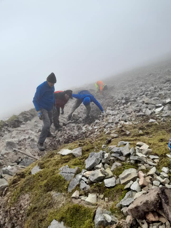 Mountaineering IRL tweet media