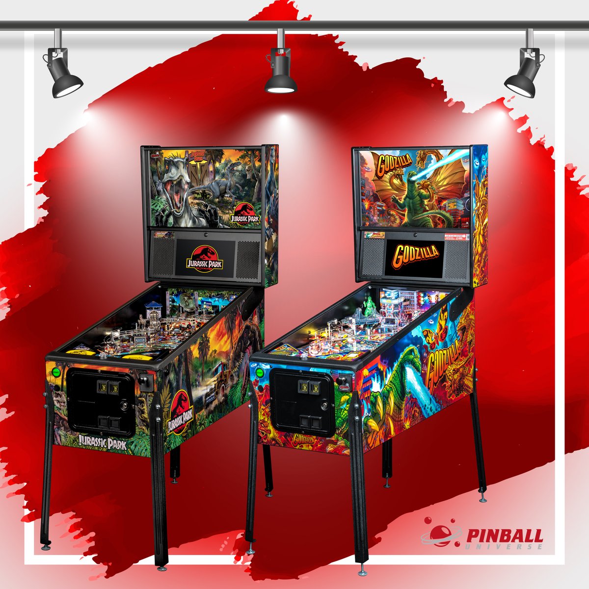 BACK IN STOCK! Wir haben eine Lieferung von Stern Pinball erhalten. Godzilla Premium und Jurassic Park Premium sind jetzt wieder auf Lager – solange der Vorrat reicht! pinball-universe.de/neue-flipperau… #stern #pinball #godzilla # jurassicpark #premium #backinstock #pinballuniverse