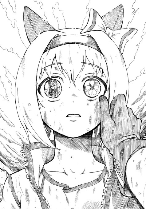 #みんなも貼ろう突然の推し ハルウララ 