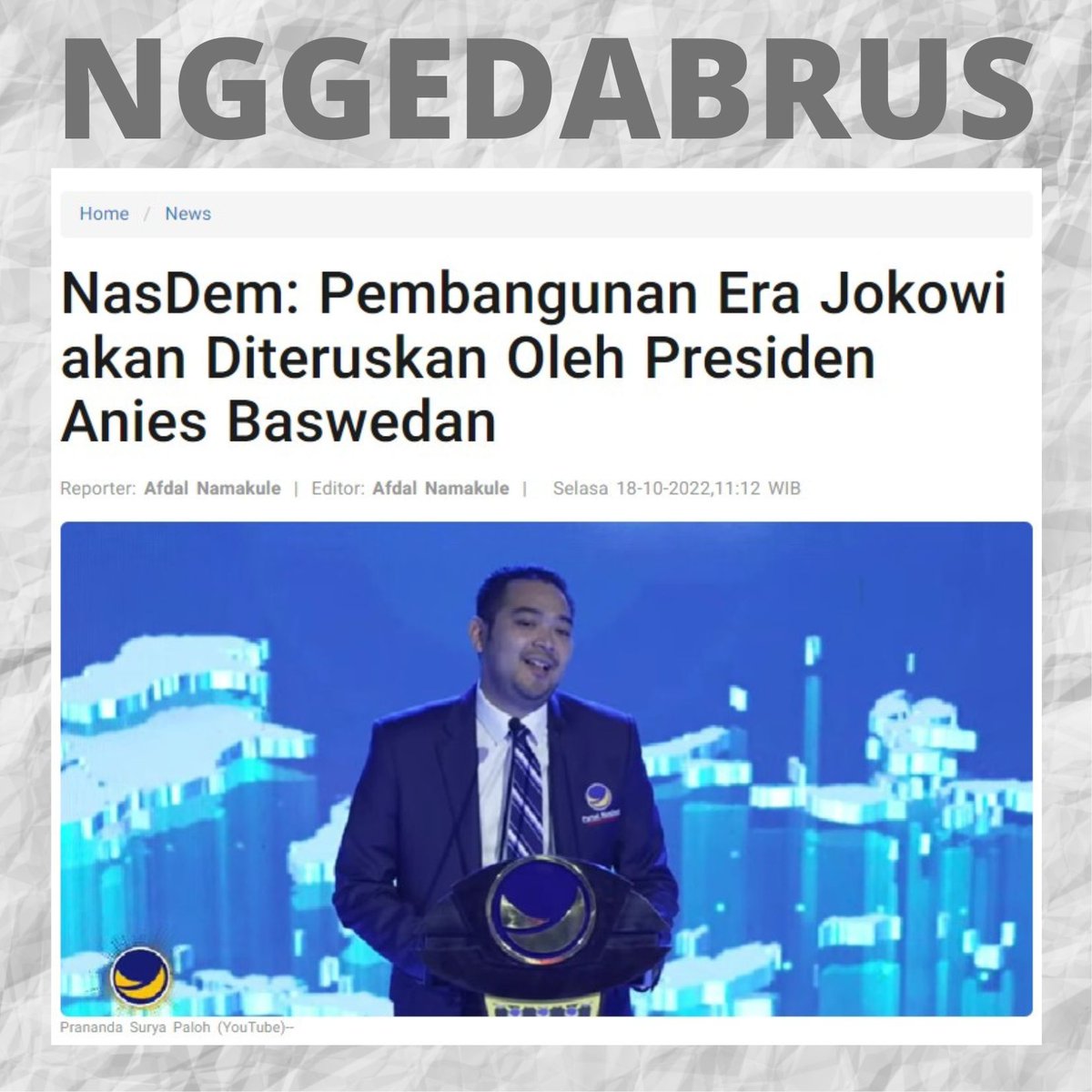 Leonita_Lestari's tweet photo. MENCARI PENERUS BUKAN PENGGANTI
.
.
.

DAN JAKARTA PUN BERSORAK. Semua larut dalam kegembiraan. Dua jenis sifat gembira yang saling kontradiktif yang akan membuat nalar kita segera terguncang bila kita waras. https://t.co/SILycjZIup
