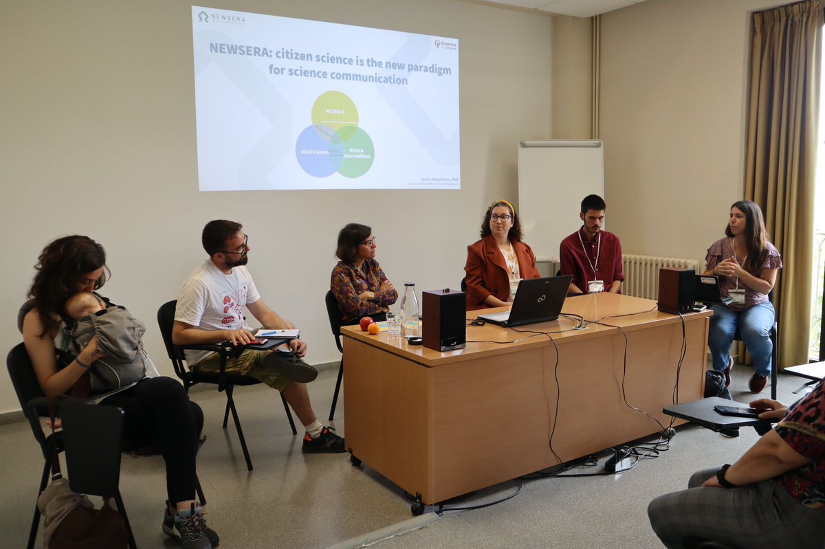 citscicomm's tweet photo. Today #NEWSERA Pilots based in Catalunya are participating in a roundtable about the impact of co-designing scicomm strategies in their projects. Thank you, #RiuNet, #COMPASS and #urbamarbio!
#jornadescienciaciutadana
#mescienciaciudadaNAT https://t.co/0AOi7b8Wt6