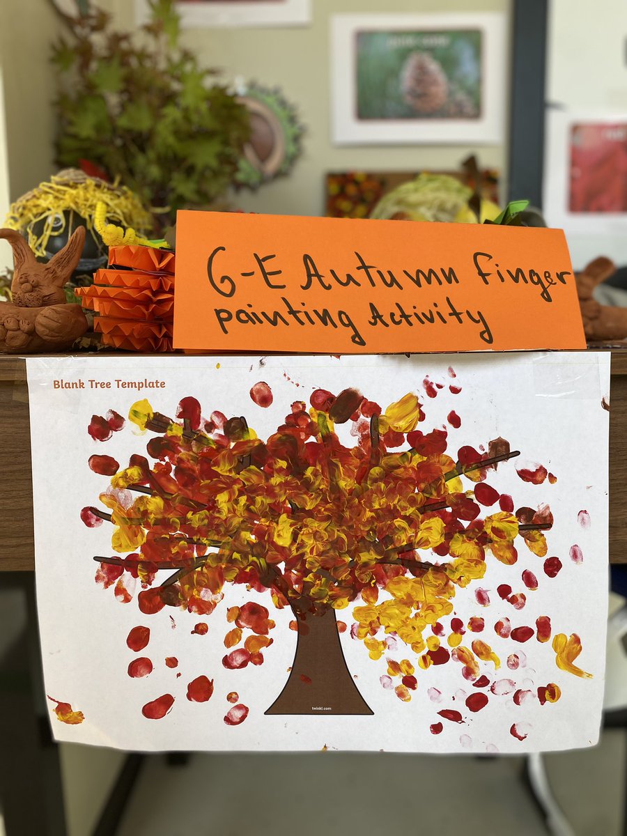 HIS_larisamirza's tweet photo. @HIS_Moldova celebrates #GoldenAutum 6E students made a #fallscarecrow stuffed with dry leaves and enjoyed autumn #fingerpainting activity and many more… https://t.co/rCVJnREHGa