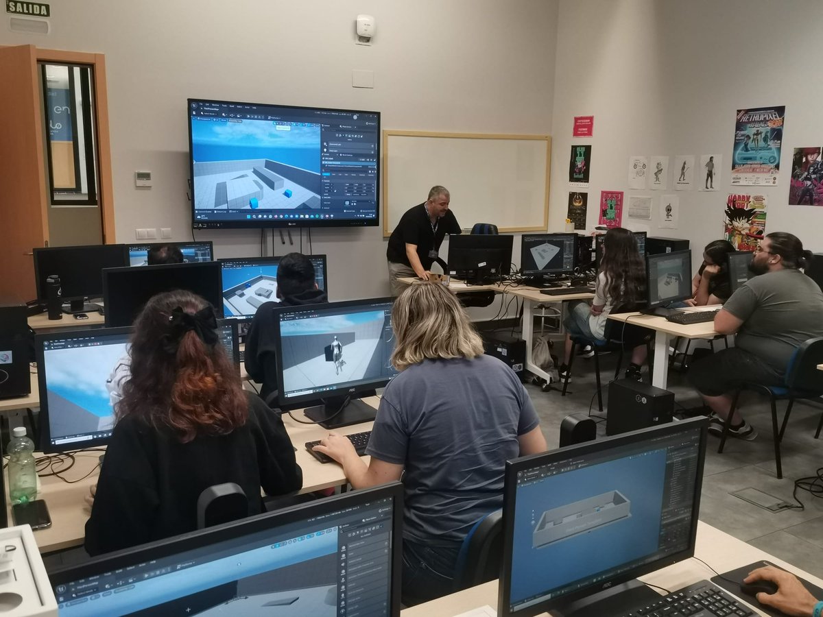 3 2 1 ! 🚀 Despegamos con la formación de #UnrealEngine5 🎮📽️👩‍💻👨‍💻

Este curso tenemos la suerte de contar con <a href="/javierue4/">JavierJurado</a> Unreal Authorized Instructor by Epic  <a href="/UTHUBformacion/">UT-HUB | Formación Oficial de Unreal Engine</a> 

<a href="/PoloDigitalMLG/">Polo Nacional de Contenidos Digitales</a>