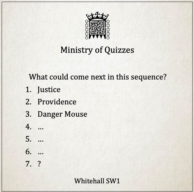 MinistryofQuiz's tweet photo. Here comes your third clue for the #weeklyquestion … taking it in a new direction perhaps? Look out for further clues tomorrow and Friday, along with the answer #happyguessing https://t.co/7YNIvhSR9v
