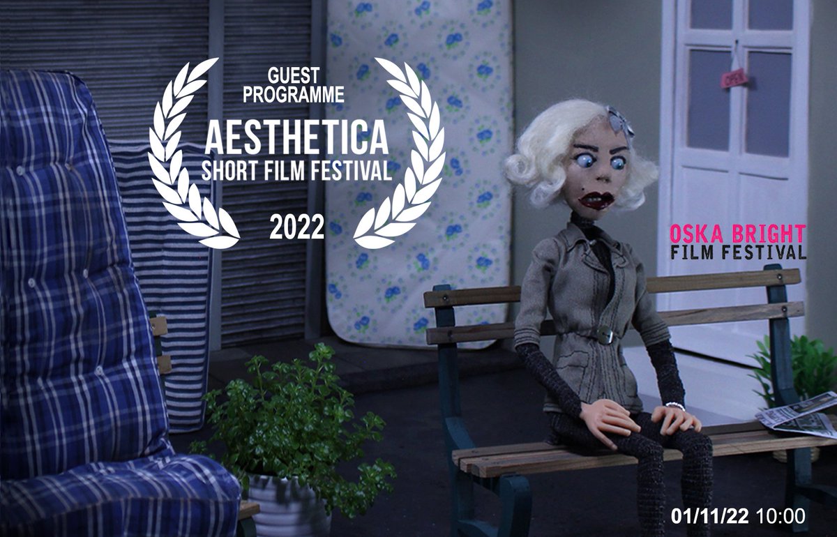 WarpdogAnimates's tweet photo. Mattricide will be popping up at @ASFFest on 1 November! Thanks to @OskaBright 
#AestheticaFilmFestival #AardmanAcademy #Gradfilm https://t.co/OgAQaoTCLk