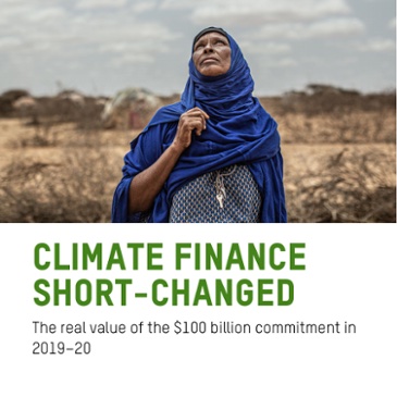 oxfamgb's tweet photo. 📢 NEW OXFAM REPORT: 𝗥𝗲𝗮𝗹 𝘃𝗮𝗹𝘂𝗲 𝗼𝗳 𝗰𝗹𝗶𝗺𝗮𝘁𝗲 𝗳𝗶𝗻𝗮𝗻𝗰𝗲 𝗶𝘀 𝗼𝗻𝗹𝘆 𝗮 𝘁𝗵𝗶𝗿𝗱 𝗼𝗳 𝘄𝗵𝗮𝘁 𝗿𝗶𝗰𝗵 𝗰𝗼𝘂𝗻𝘁𝗿𝗶𝗲𝘀 𝗿𝗲𝗽𝗼𝗿𝘁.

Rich countries promised $100bn a year in #ClimateFinance to low-and middle-income countries by 2020. (1) https://t.co/Vnd4M6LVLS