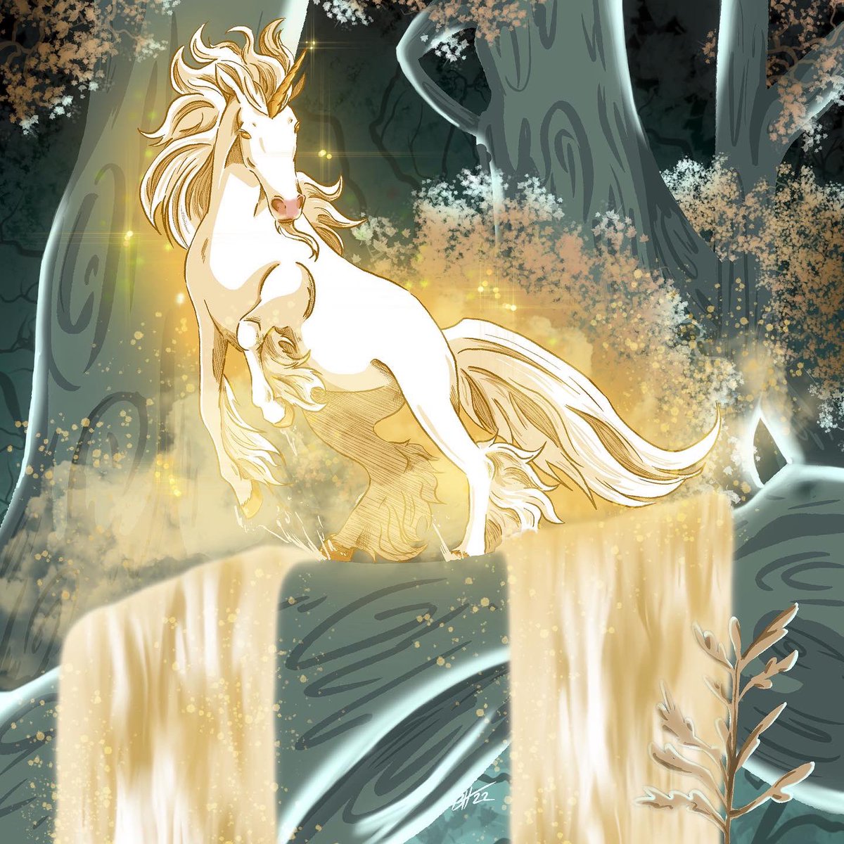 BHDrawing's tweet photo. Commissions for @Enixamyram #art #unicorn #cats https://t.co/n5Kr93n9pE