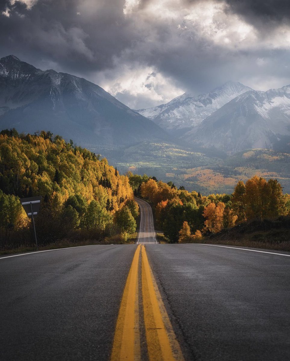 earthcurated's tweet photo. Fall Road Trip, Colorado 🍂 https://t.co/x1ftmiusrG