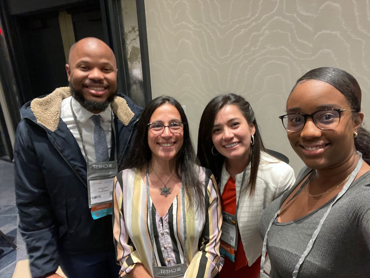 dr_whiteane's tweet photo. Had the pleasure of meeting great leaders: Shirine Allam, MD Program Director of Emory PCCM fellowship &amp; Geneva Tatem, MD Associate Division Head &amp; Fellowship Program Director PCCM of Henry Ford Hospital. Looking forward to future conversations! @allamjs @GenevaTatemMD
#CHEST2022 https://t.co/uAz3nWNd0l