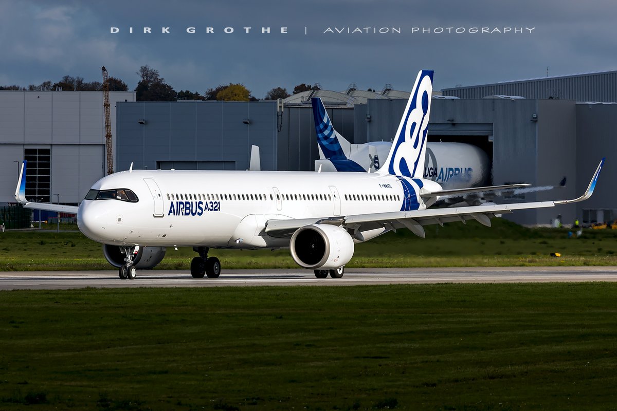 digro65's tweet photo. triple completed for the gamechanger!
the 3rd and last @Airbus #A321XLR protoype F-WWAB (msn 11080) at Airbus Hamburg today...
will join the test-program soon together with the 1st (F-WXLR, msn 11000) and 2nd (F-WWBZ, msn 11058) XLR prototypes... @AirbusPRESS https://t.co/e97RPO7YId