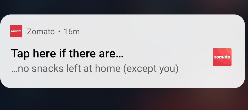 impjalan's tweet photo. @zomato, please don't get naughty😈. https://t.co/2xdb0yfXdT