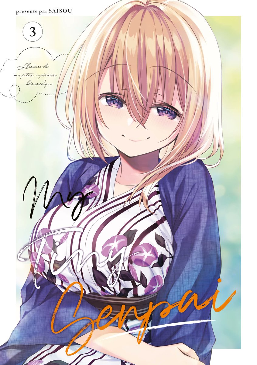 LeTalkManga's tweet photo. Le #manga My Tiny Senpai (Uchi no Kaisha no Chiisai Senpai no Hanashi) de Saisou est annoncé chez @MeianFR.
Publié depuis 2020 chez Takeshobo, le titre compte pour l'instant 5 volumes au Japon.
Le premier tome paraîtra le 09/12/22, pour 6,95€. https://t.co/rq6gK7VWzv