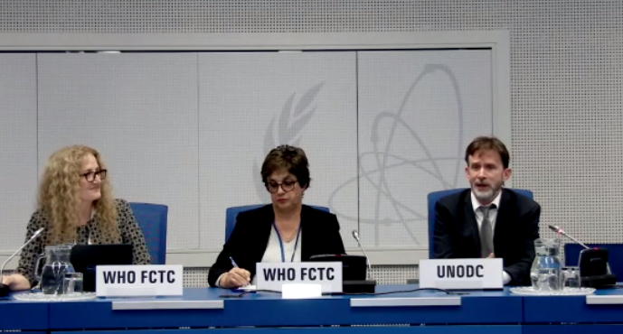 WHO FCTC (@fctcofficial) on Twitter photo 'Cigarette smuggling has been linked to armed insurgent groups in some parts of the world. In others, research has found that rebel groups have used the illicit trade of tobacco products to finance their activities.'-Dr <a href="/BlancoMarquizo/">Adriana Blanco Marquizo</a>
#UNTOC #COP11
🔗fctc.who.int/newsroom/speec… 'Cigarette smuggling has been linked to armed insurgent groups in some parts of the world. In others, research has found that rebel groups have used the illicit trade of tobacco products to finance their activities.'-Dr <a href="/BlancoMarquizo/">Adriana Blanco Marquizo</a>
#UNTOC #COP11
🔗fctc.who.int/newsroom/speec…