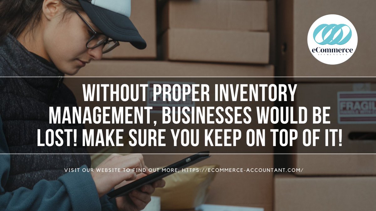 GlennVillas1's tweet photo. Inventory Management Systems are the lifeblood of an eCommerce business.
Visit our website to find out more; https://t.co/CZHj0juiDJ
#ecommerce #ecommerceaccountants #tax #inventorymangement #bookkeeping #ecommerceUK #ecommerceAustralia #ecommcerUSA #ecommerceCanada https://t.co/75TMYtXLVu