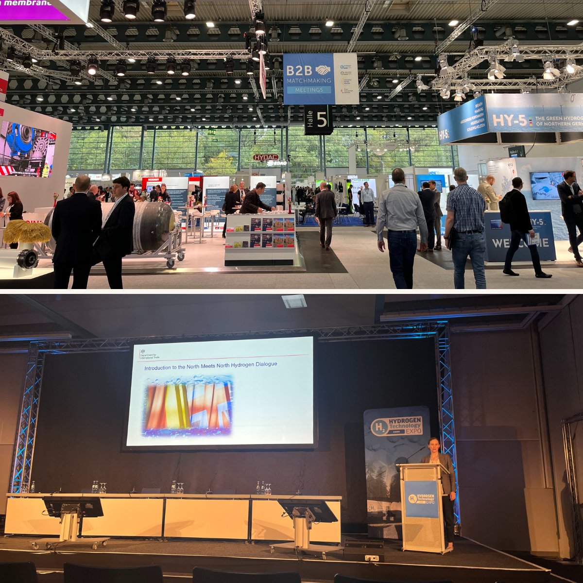 📢 The Advanced Manufacturing and Low Carbon team are at @expo_hydrogen in Bremen this week to promote #hydrogen opportunities in #GreaterManchester and promote closer collaboration between the Northern Powerhouse and Northern Germany. #MIDAS #Hydrogen #manufacturing