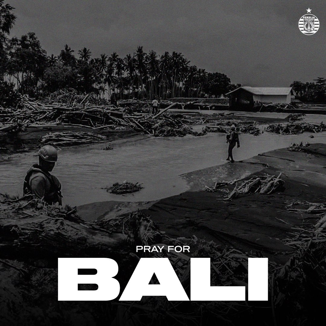 Sejenak mari kita kirimkan doa untuk saudara kita di Bali yang tertimpa bencana banjir dan tanah longsor. Semoga lekas membaik, semeton 🤲🙏

#PrayForBali #PersijaJakarta