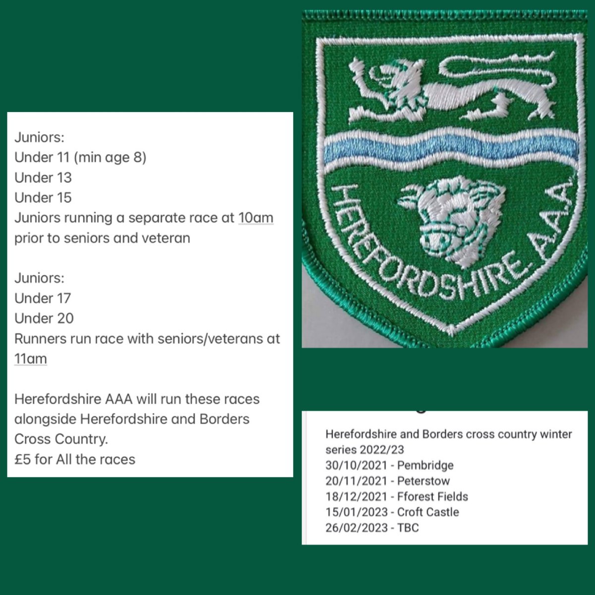 WigmoreAcademy's tweet image. Cross country season is approaching at school, if this is of intrest then please follow the below link for local competitions and races:
forms.gle/4aBeaGnaXzjVAz…