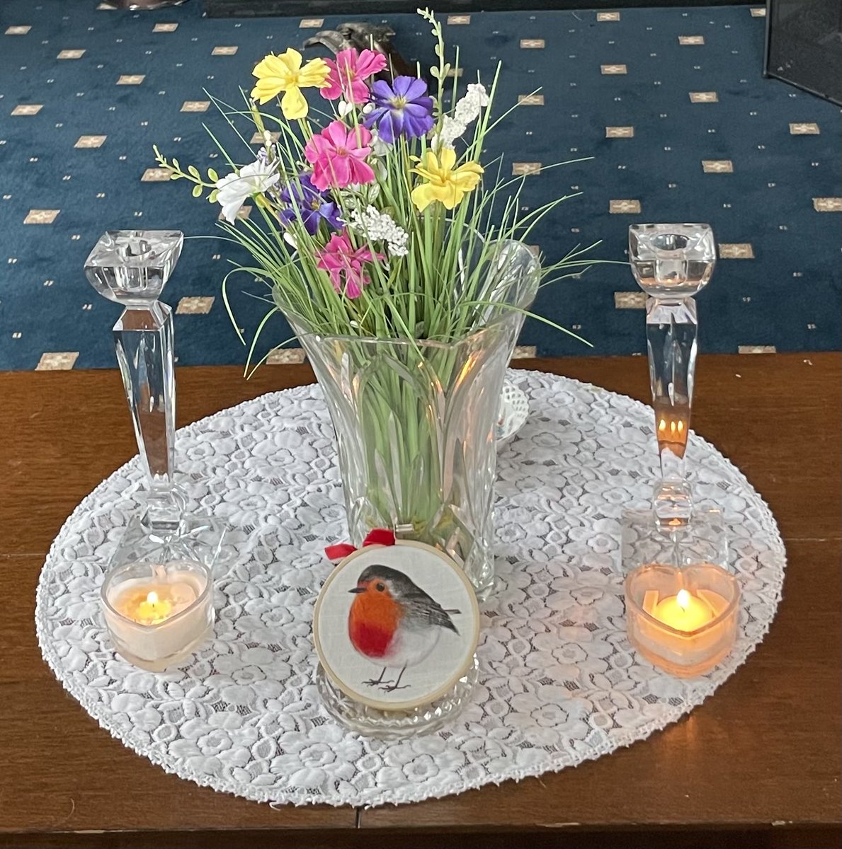 Remembering with love Dear Granny Mo who dedicated her life helping others crocheting knitting blankets cardigans bonnets ventilator bonnets shared her amazing gift. Thanks for your friendship supporting Neonatal Unit Kingston hospital for 22 years helping at fundraising