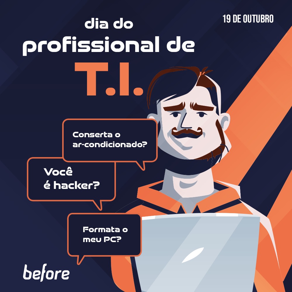 beforeti's tweet photo. Hoje é dia daqueles que solucionam todos os problemas, ou quase todos. 😁
Parabéns à esses profissionais tão importantes, que agregam soluções, otimizam rotinas e se tornaram necessários no desenvolvimento das empresas. 👨‍💻👩🏽‍💻
#DiaDoProfissionalDeTI #BeOnTop https://t.co/chSDqLKm4w