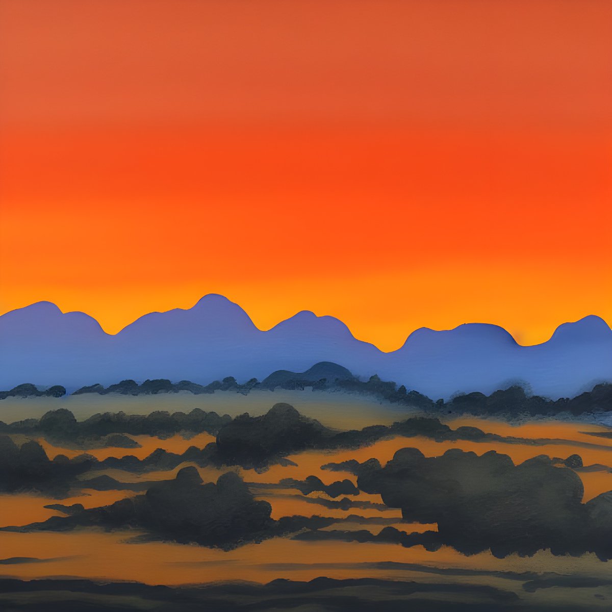 Orange Colored Sky - Made in <a href="/NightcafeStudio/">NightCafe Studio</a>.
Available on <a href="/redbubble/">Redbubble</a>: tinyurl.com/2hccxy4h

#aiart #nightcafe #digitalart #AIart #AIArtwork #stablediffusion #shopping #ArtificialIntelligence #AI #prints #printshowoff #redbubble #wallartforsale #gift #DigitalArtist #indieart