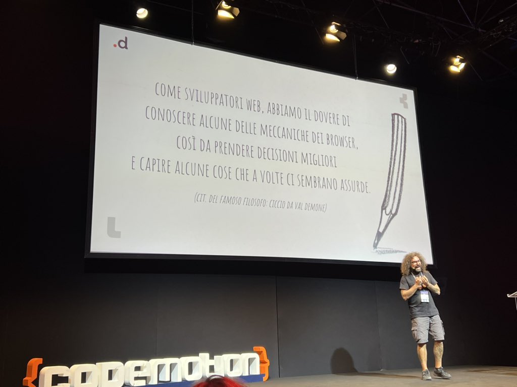 EMCestari's tweet photo. @FrancescoSciuti you aren’t the best, but even more! 🚀🚀🚀🚀🚀

#CodemotionMilan22 https://t.co/r4X8dgMmGi