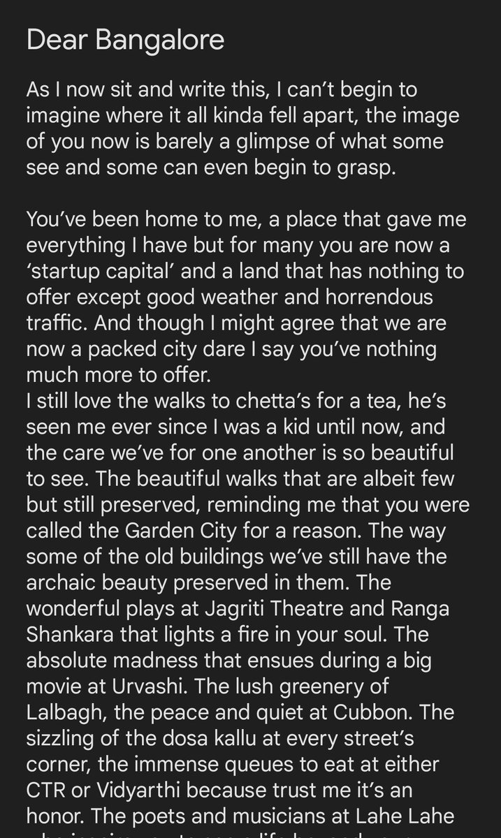 areuforealman's tweet photo. To my dear Bengaluru with love, https://t.co/3fT29FXKJO