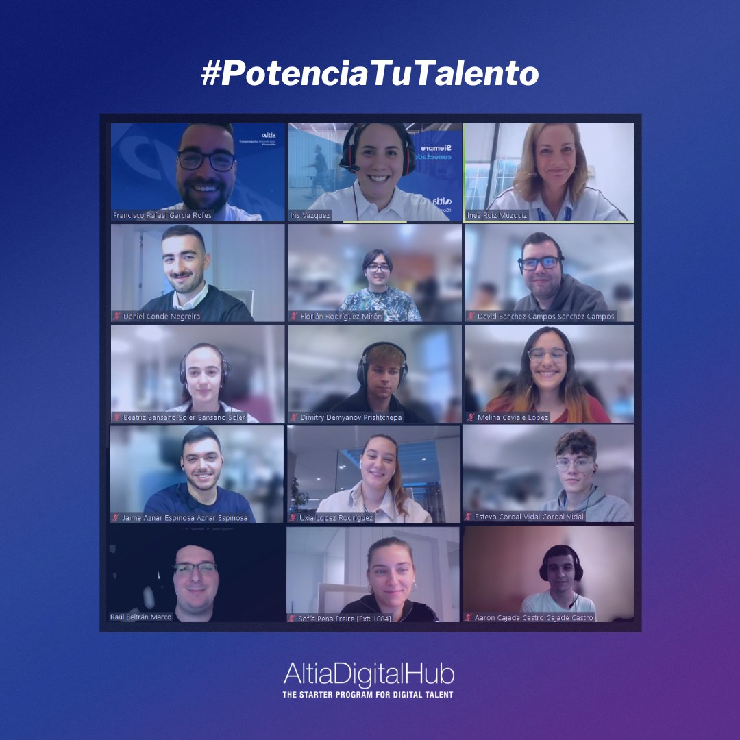 WeAreAltia's tweet photo. Da el salto, comparte, transforma y potencia tu #talento 🚀
Súmate a #AltiaDigitalHub, The Starter Program For #DigitalTalent ➡️ https://t.co/1zaI1LSFGD
#SomosAltia #Transformación #Tecnología https://t.co/TqKfWGTPS1