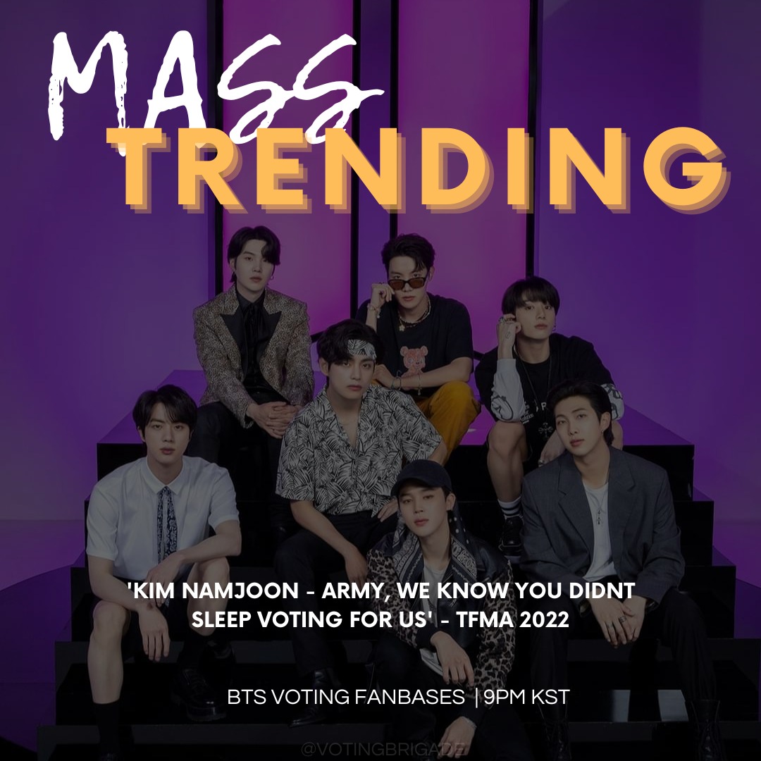 votingbrigade's tweet photo. 🔥 MASS TRENDING STARTS 🔥

We need to trend this to reach more ARMYs joining us in this battle as you can see we are in a great danger. We need help!

➝ VOTE BTS OR LOSE IT 

RETWEET TO TREND 🚀
(We vote BTS (@BTS_twt) for Favorite Pop Duo or Group at the #AMAs) https://t.co/LUnlqpIf9i